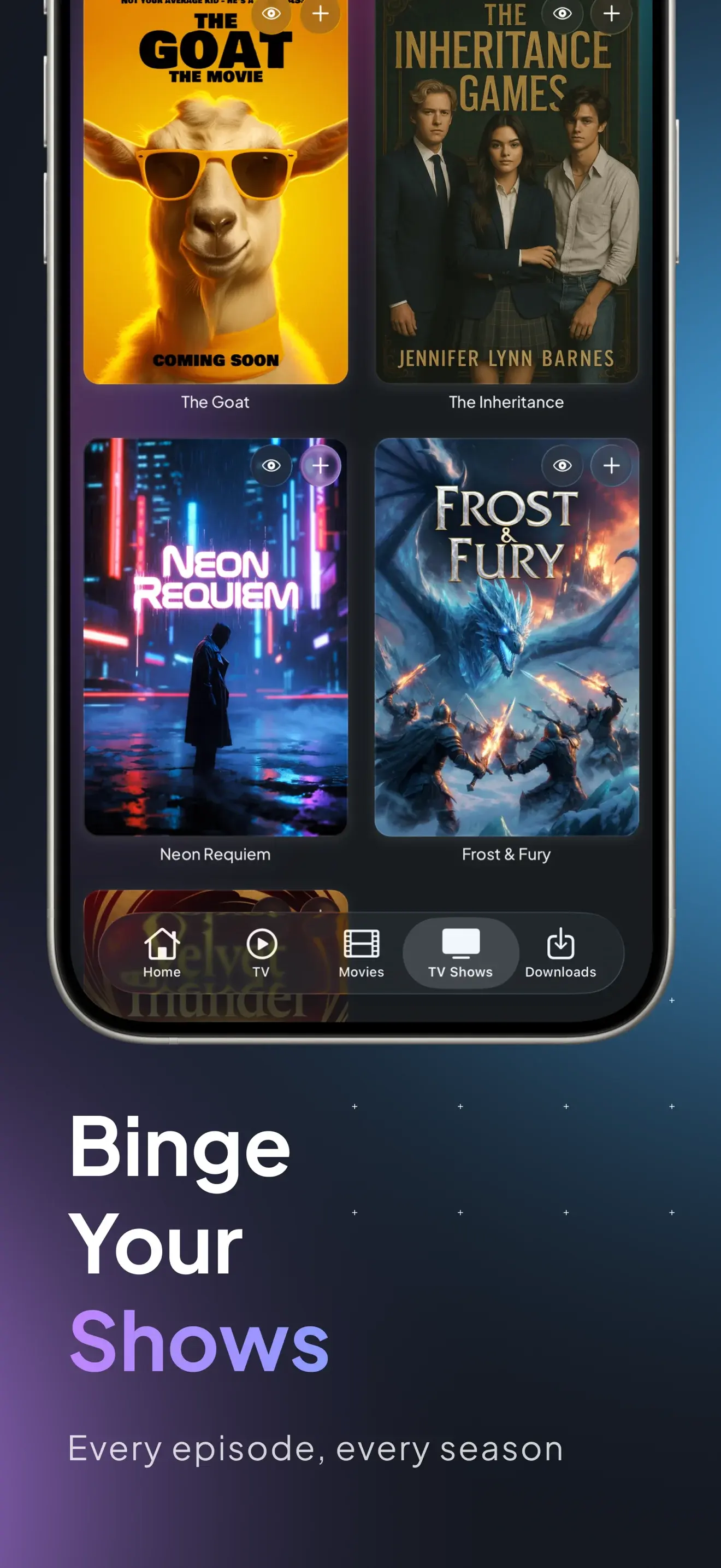 Your series on IPTV Dreamer every episode every season